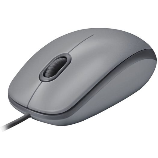 mouse usb m110 cinza - logitech