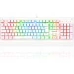 teclado mecânico kala rgb branco switch azul - redragon teclado mecânico kala rgb branco switch azul - redragon