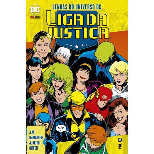lendas do universo dc - liga da justiça 14