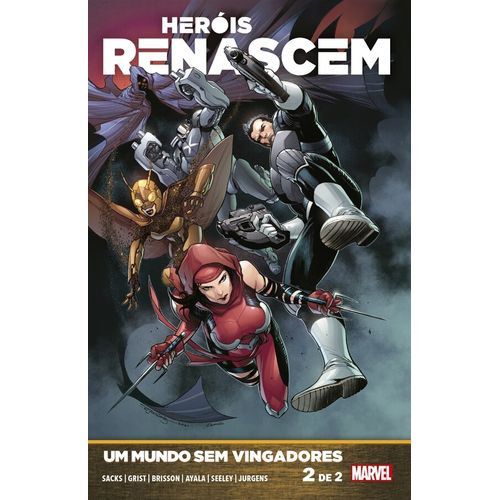 herois renascem - um mundo sem vingadores vol 2