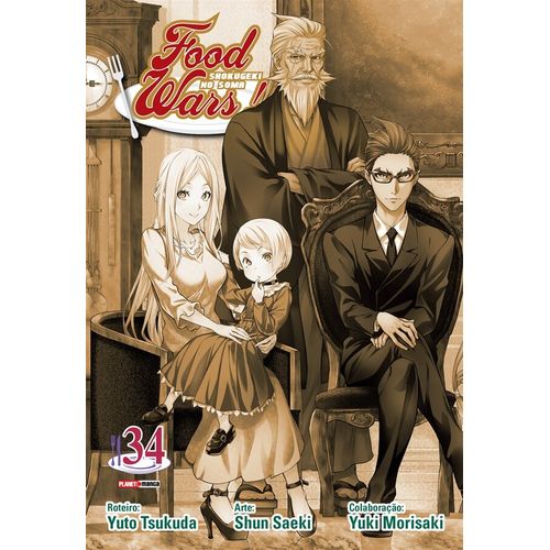 food wars 34
