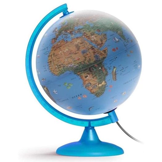 globo terrestre arca 25cm com led globo terrestre arca 25cm com led