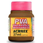 tinta pva plástica 37ml marrom tinta pva plástica 37ml marrom