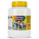 tinta guache 500ml branca tinta guache 500ml branca