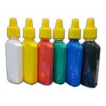 tinta pva plástica 6 cores tinta pva plástica 6 cores