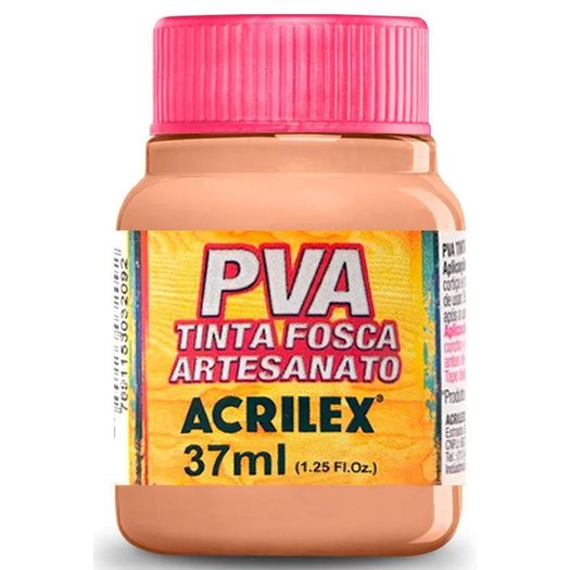 tinta pva plástica 37ml salmão tinta pva plástica 37ml salmão
