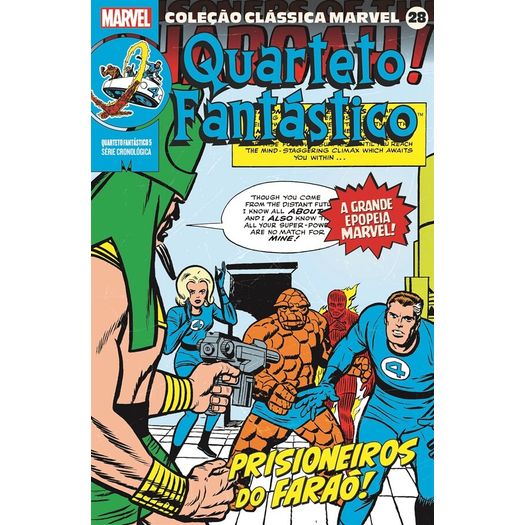 coleção clássica marvel 28 - quarteto fantástico 05 coleção clássica marvel 28 - quarteto fantástico 05
