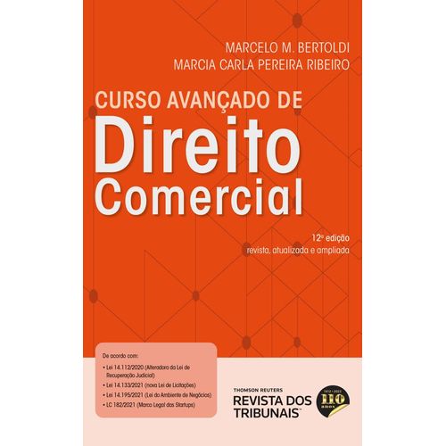 curso avançado de direito comercial