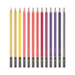 lápis de cor 12 cores vibes entardecer + lápis 6b lápis de cor 12 cores vibes entardecer + lápis 6b