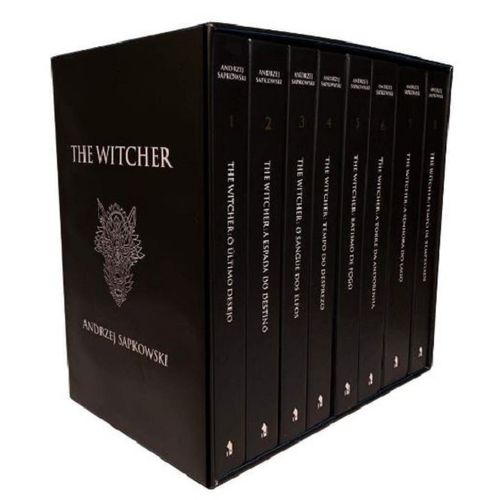the witcher - box capa dura