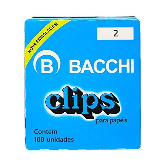 Clips N 2/0 C/ 100un Bacchi