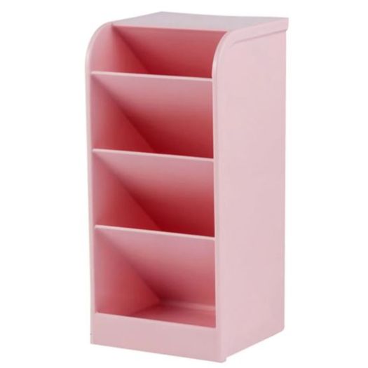 organizador diagonal selado rosa pastel 4 divisórias organizador diagonal selado rosa pastel 4 divisórias