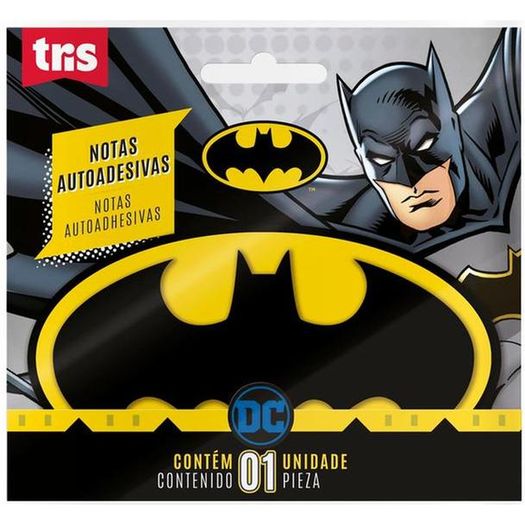Bloco Adesivo Batman 100 Folhas 612799 Tris - Livrarias Curitiba