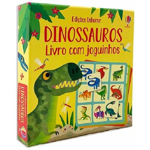 dinossauros - livro com joguinhos dinossauros - livro com joguinhos