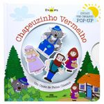 chapeuzinho vermelho - (livro + cenario pop-up + 4 personagens de madeira)