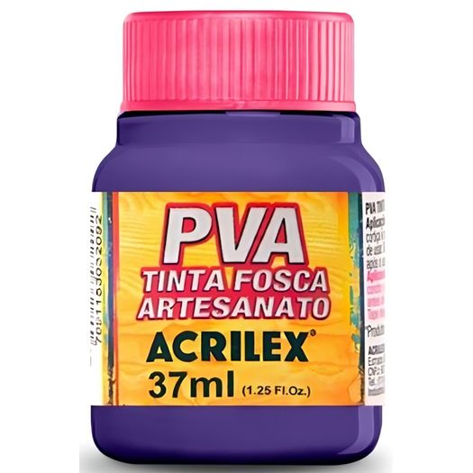 tinta pva plástica 37ml violeta tinta pva plástica 37ml violeta