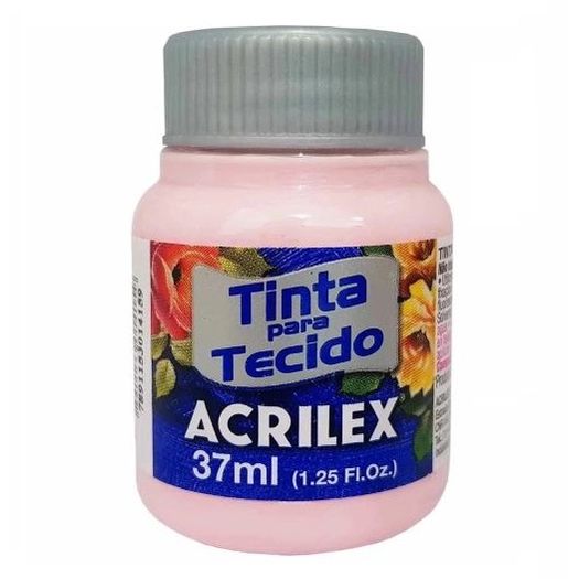tinta tecido 37ml rosa bebê tinta tecido 37ml rosa bebê