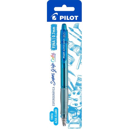 caneta-esferografica-azul-claro-07mm-10r-bpgp-super-grip-color-pilot-blister