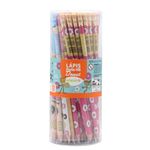 lápis grafite com borracha hb donut 72187 leo e leo avulso