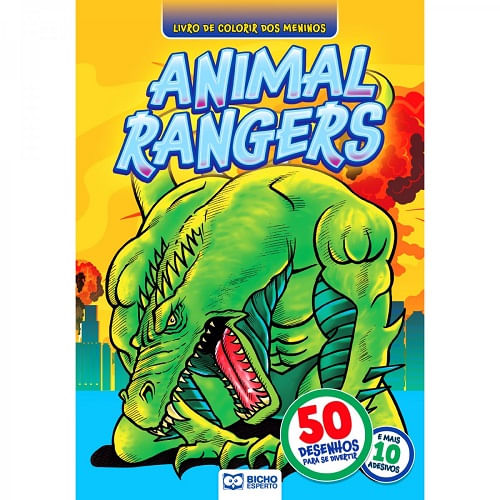 animal-rangers---50-paginas-para-colorir