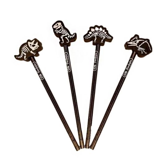 lápis grafite hb com ponteira fantasia dinoglow lápis grafite hb com ponteira fantasia dinoglow