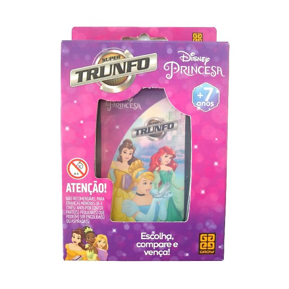 Jogo - Trunfo das Princesas - Disney - Grow