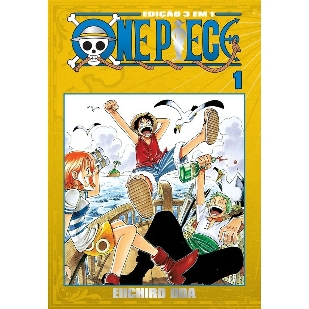 One Piece 3 Em 1 - 1 - Livrarias Curitiba