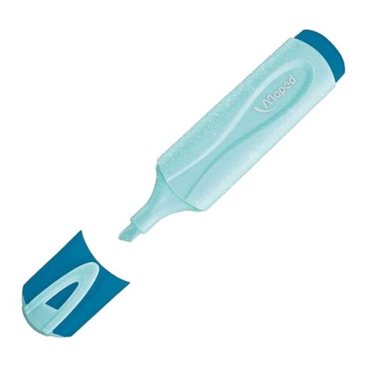 caneta marca-texto tons pastel glitter 742038 maped avulso caneta marca-texto tons pastel glitter 742038 maped avulso