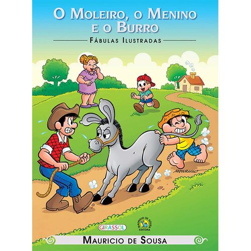 turma da mônica - o moleiro o menino e o burro