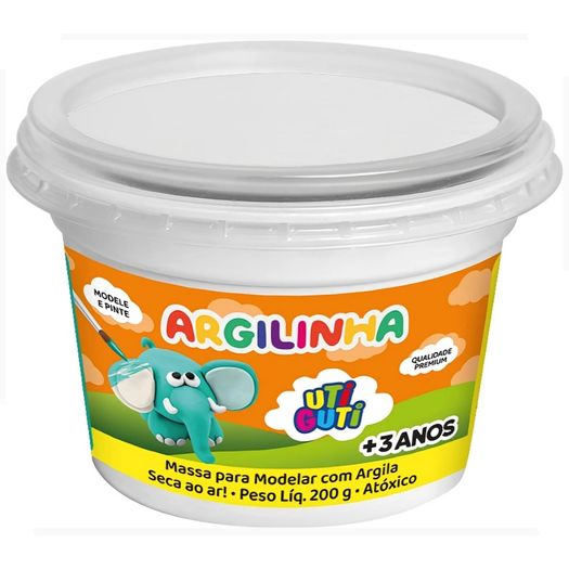 massa para modelar com argila 200g uti guti massa para modelar com argila 200g uti guti