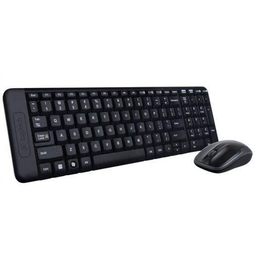 kit teclado + mouse sem fio mk220 preto - logitech kit teclado + mouse sem fio mk220 preto - logitech