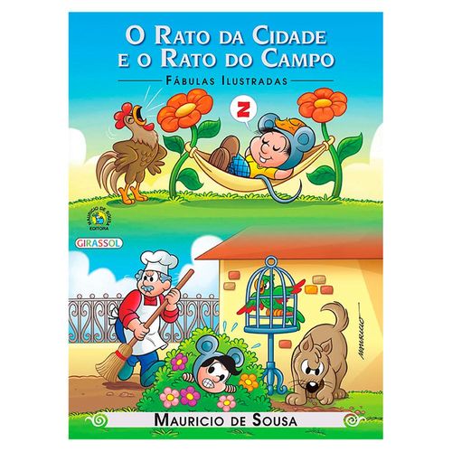 turma da mônica - o rato da cidade e o rato do campo