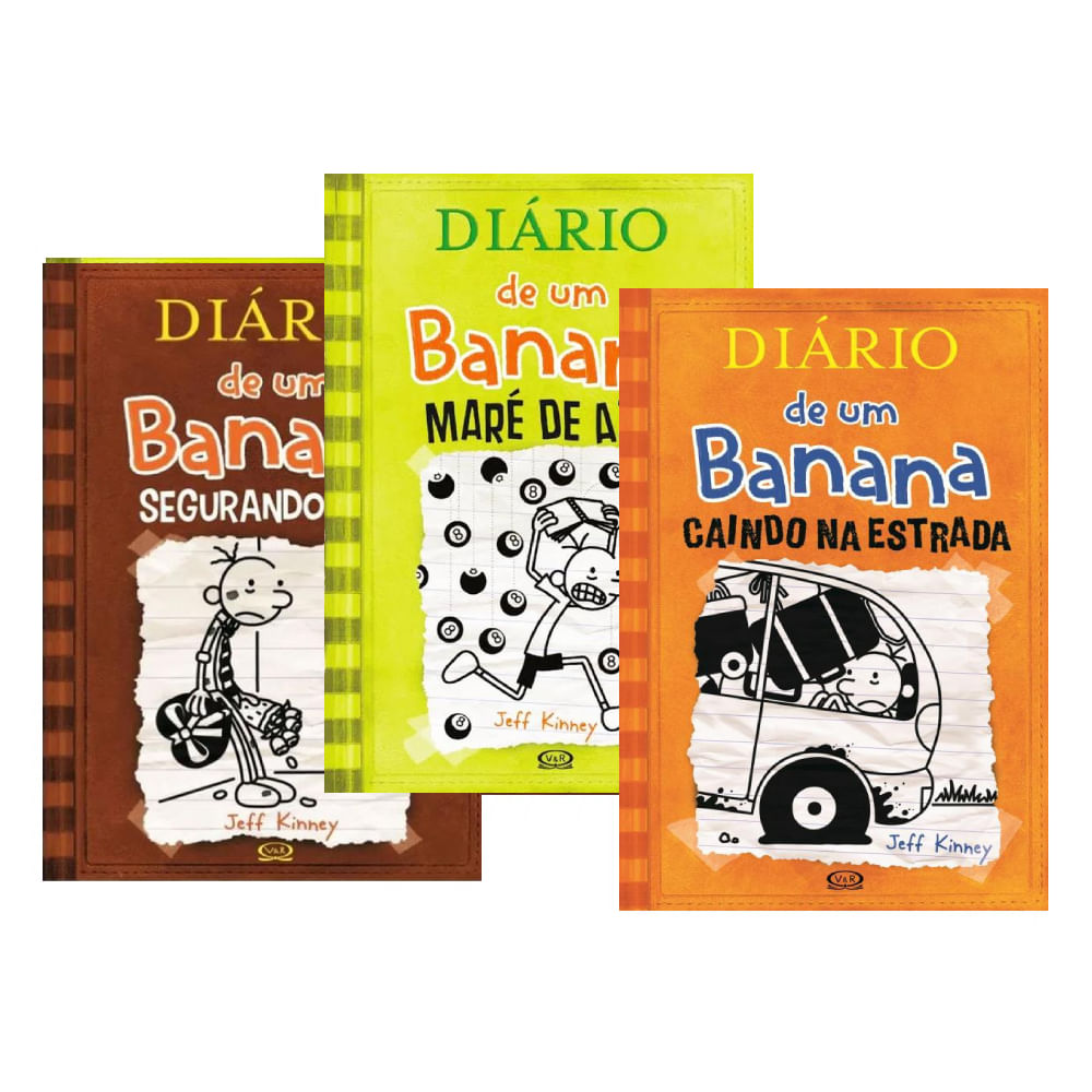 Coleção Especial - Diário de um banana 7, 8 e 9 - Livrarias Curitiba