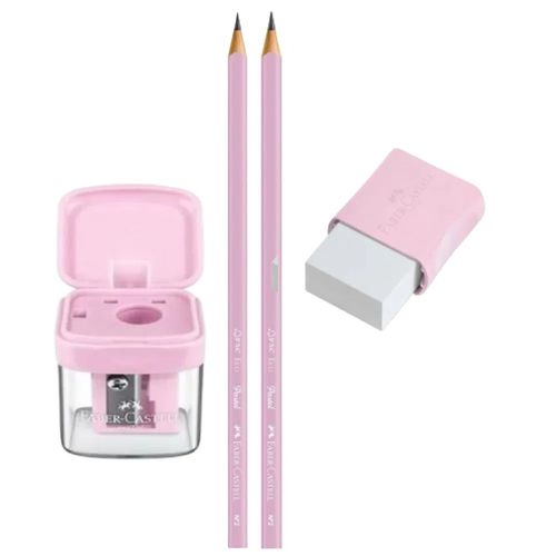 kit-2-lapis-grafite---borracha---apontador-rosa-pastel