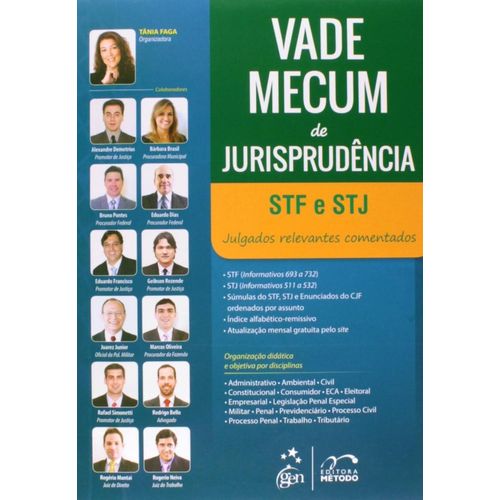 vade mecum de jurisprudencia stf e stj