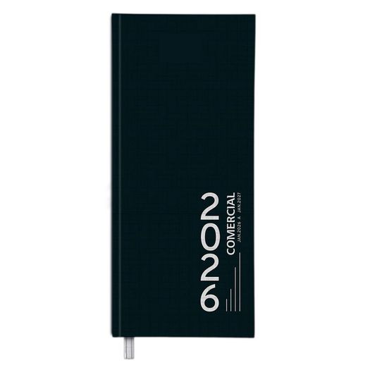 agenda 2026 diária mesa comercial preta agenda 2026 diária mesa comercial preta