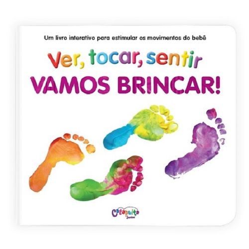 ver tocar sentir - vamos brincar