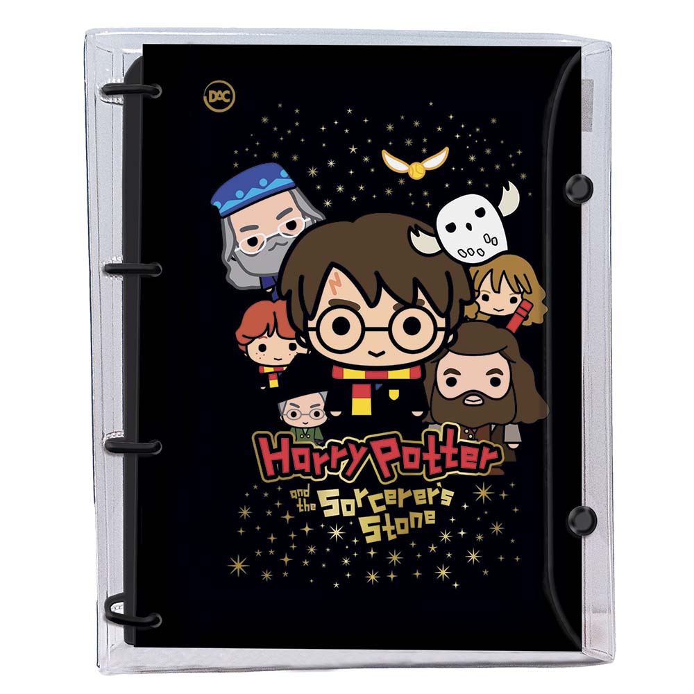 Caderno Fichário Universitário 192 Folhas Harry Potter Desconto Aqui 2846