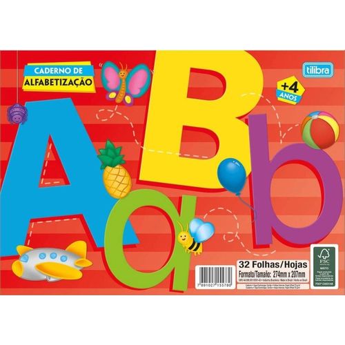 bloco atividade alfabetizacção académie 32 folhas