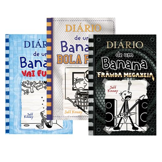 Coleção Especial - Diário de um banana 15, 16 e 17 - Livrarias Curitiba