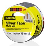 fita multi uso silver tape prata 5m