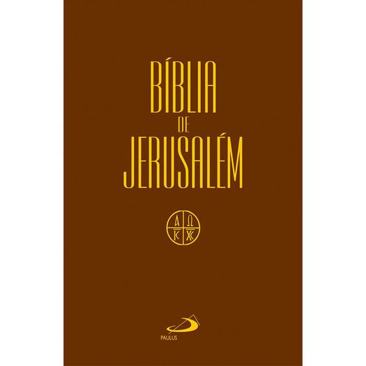 bíblia de jerusalém - média cristal