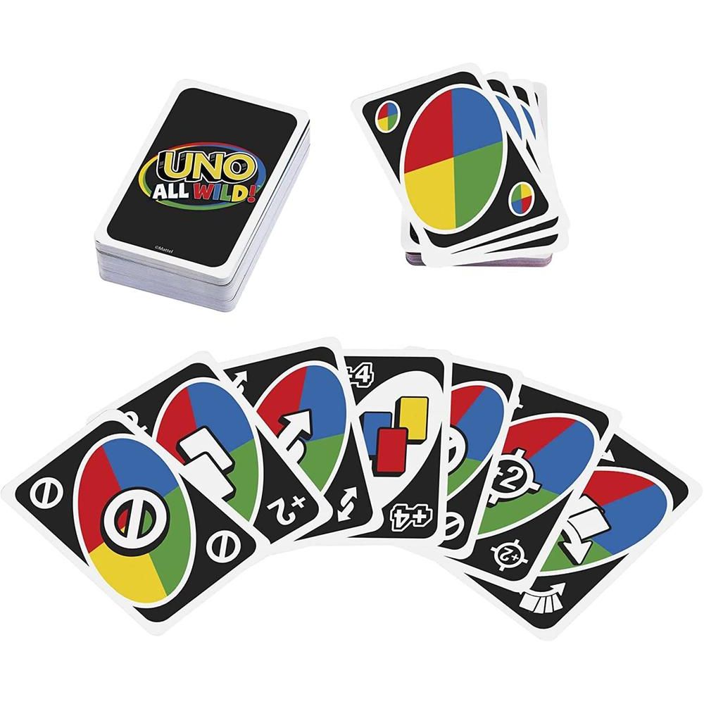 Jogo De Cartas Uno All Wild T1044-35 Mattel - Livrarias Curitiba