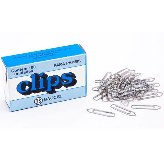 Clips N 3 C/ 100un Bacchi