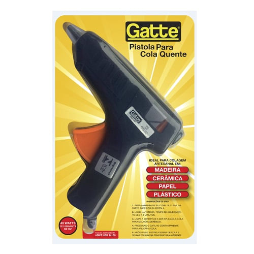 pistola aplicadora de cola grande 110/220v 4008 gatte