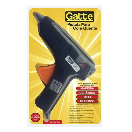 pistola aplicadora de cola grande 110/220v 4008 gatte pistola aplicadora de cola grande 110/220v 4008 gatte