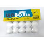 bola de isopor 25mm 10 unidades bola de isopor 25mm 10 unidades