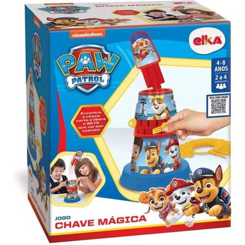 jogo chave mágica patrulha canina elka