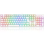 teclado optico surara pro rgb branco switch azul (k582w-rgb-pro) - redragon teclado optico surara pro rgb branco switch azul (k582w-rgb-pro) - redragon