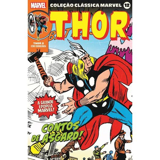 coleção clássica marvel 12 - thor 2 coleção clássica marvel 12 - thor 2